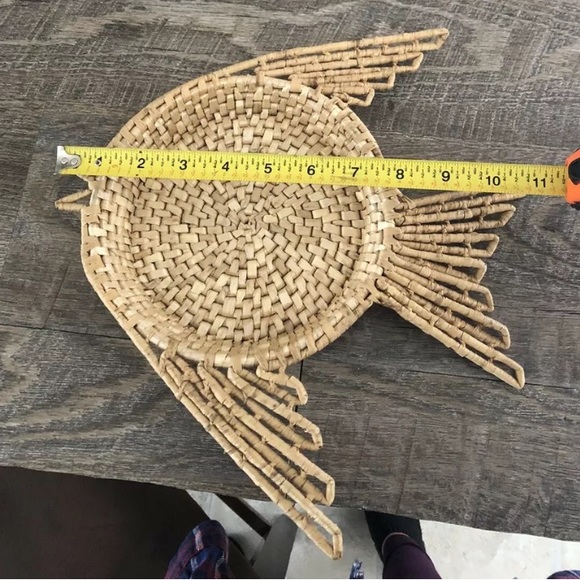 Wicker Angel Fish - Picture 4 of 5